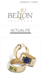 Mobile Screenshot of bellon.fr