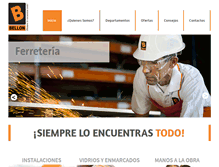 Tablet Screenshot of bellon.com.do